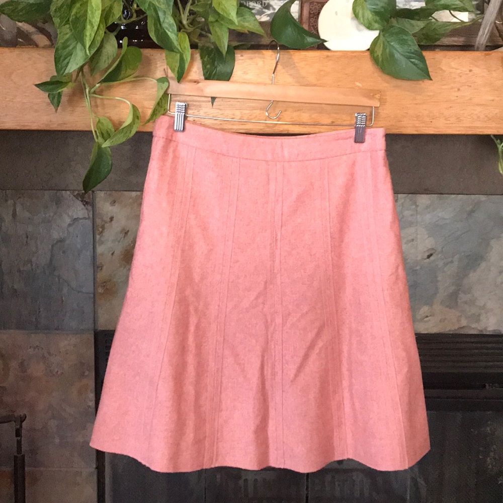 Merona pink aline skirt 8